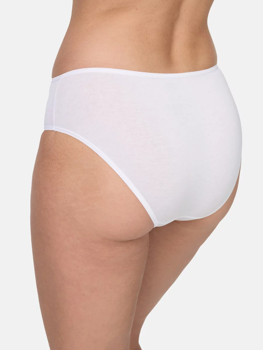 Nur Die Slip Midi 2er Pack - weiß - 40-42 Nur für heute
