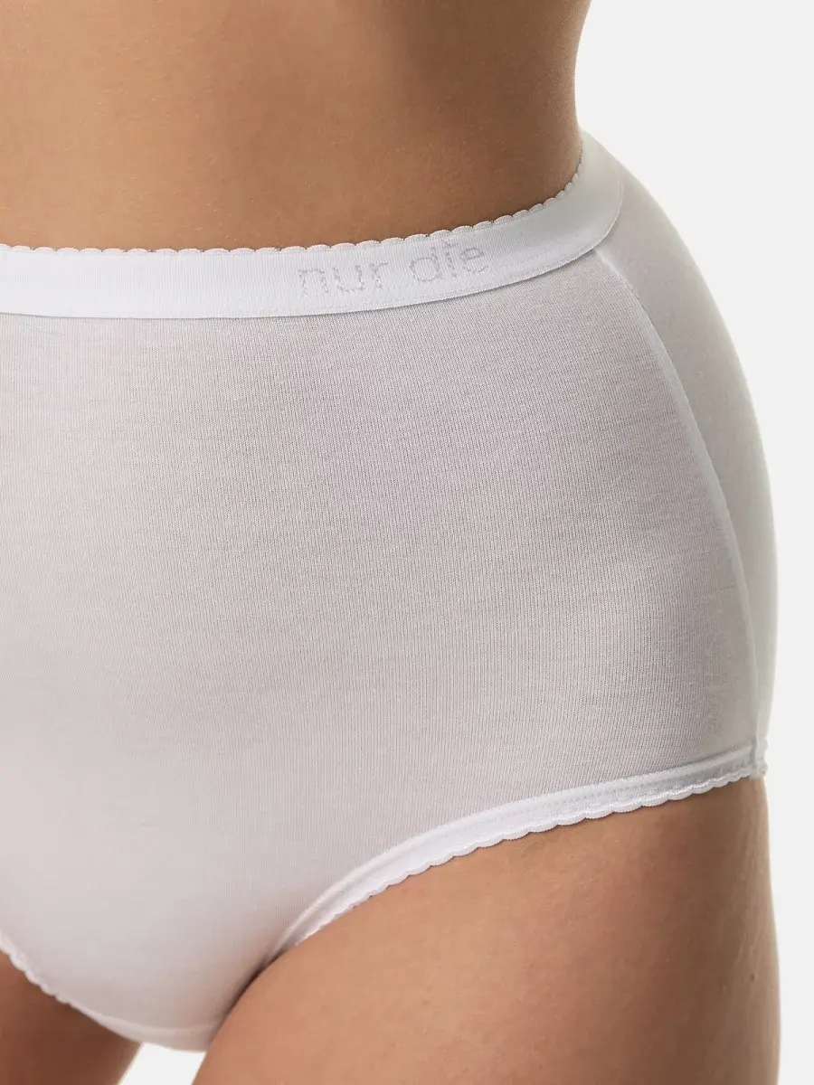 Nur Die Taillenslip Maxi Soft - weiß - 40-42 Vierteljährliche Förderung