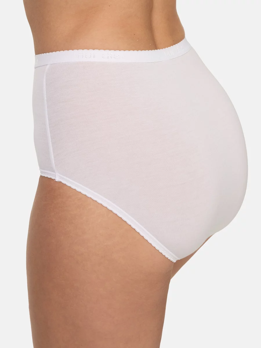 Nur Die Taillenslip Maxi Soft - weiß - 40-42 Vierteljährliche Förderung