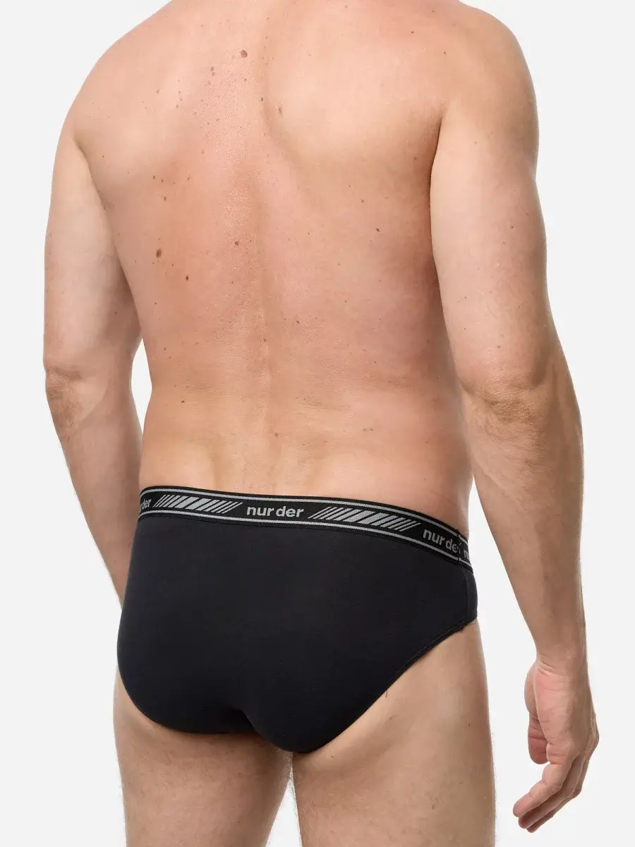 Nur Die Slip 3D-Flex Classic 2er Pack - schwarz - Größe 7 | XL | 54 Günstiger Verkauf