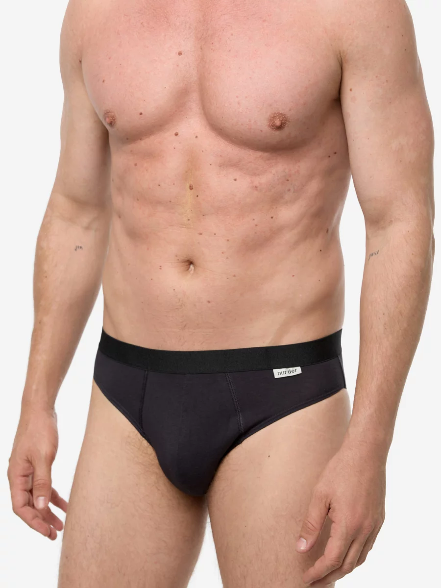 Nur Die Slip Cotton Stretch 3er Pack - schwarz - Größe 7 | XL | 54 Fabrikverkauf