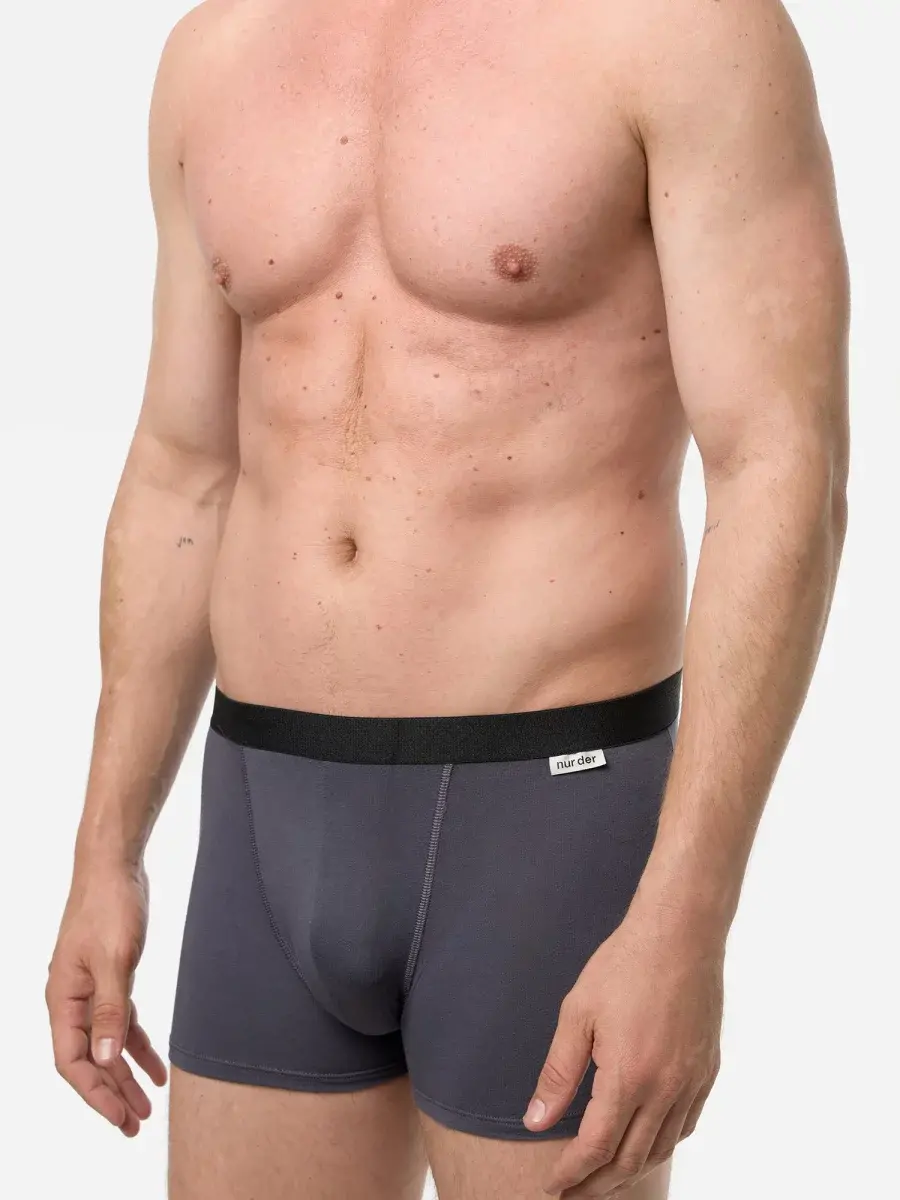 Nur Die Boxer Cotton Strech 3er Pack - navy/graumelange/grau - Größe 8 | XXL | 56 Meist gekauft