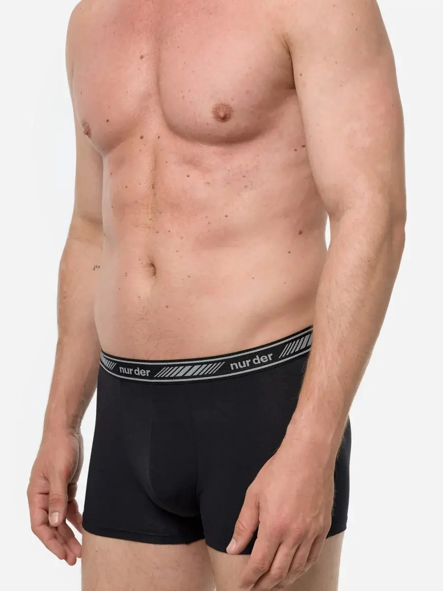 Nur Die Boxer 3D-Flex 6er Pack Classic - schwarz - Größe 6|L|52 Sonderangebot