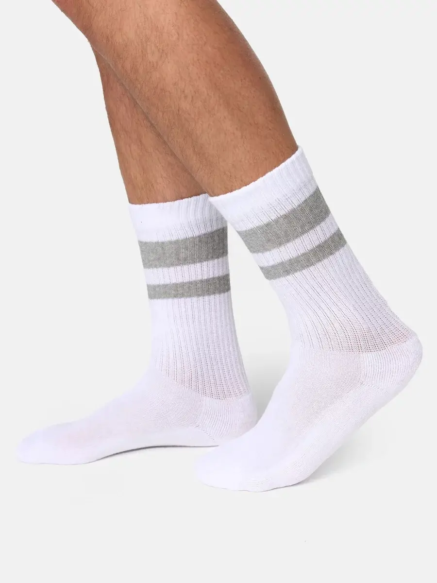 Nur Die Sport Socken 3er Pack - weiß/grau/schwarz - Größe 39-42 Top Angebot
