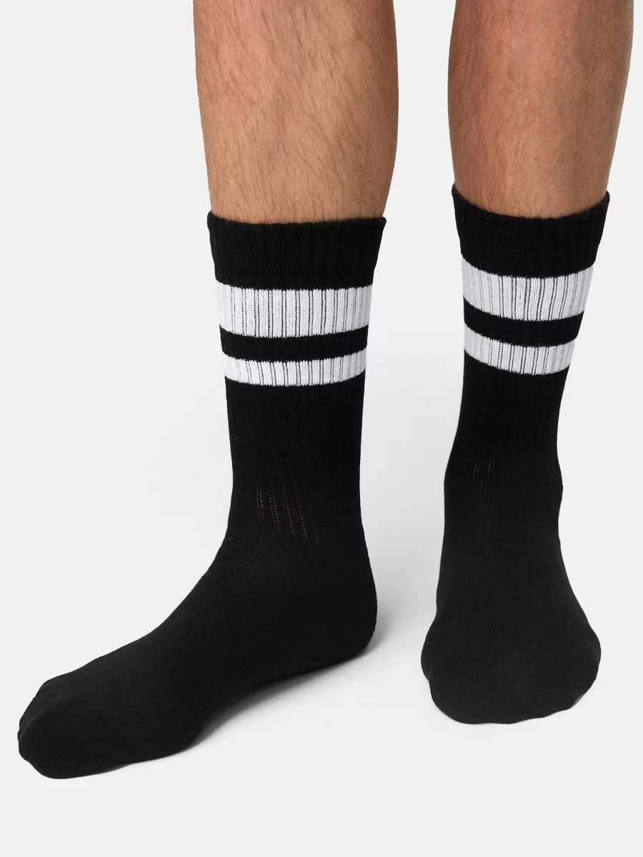 Nur Die Sport Socken 3er Pack - weiß/grau/schwarz - Größe 39-42 Top Angebot