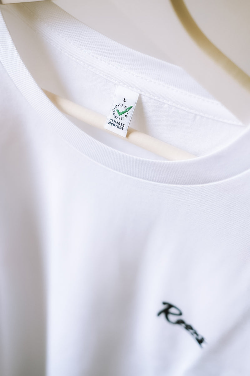 Rooxs T-Shirt aus Bio-Baumwolle mit 3D-Logo Neueste Mode