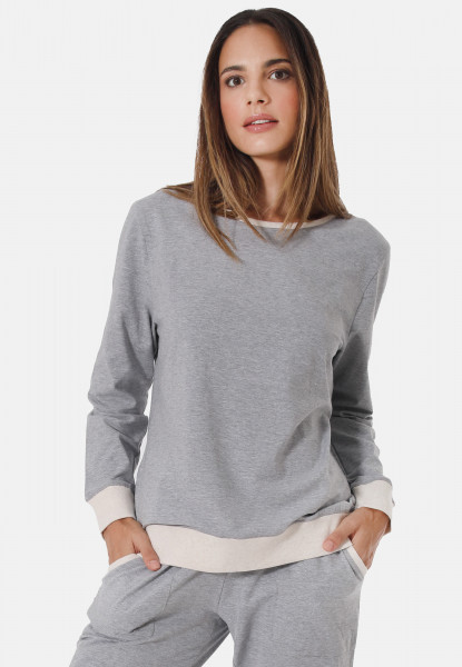 Sassamode Shirt CASUAL COMFORT MELANGE Top Angebot
