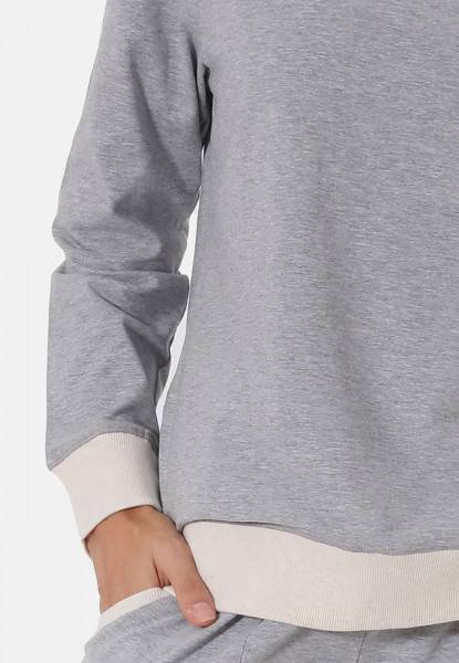 Sassamode Shirt CASUAL COMFORT MELANGE Top Angebot
