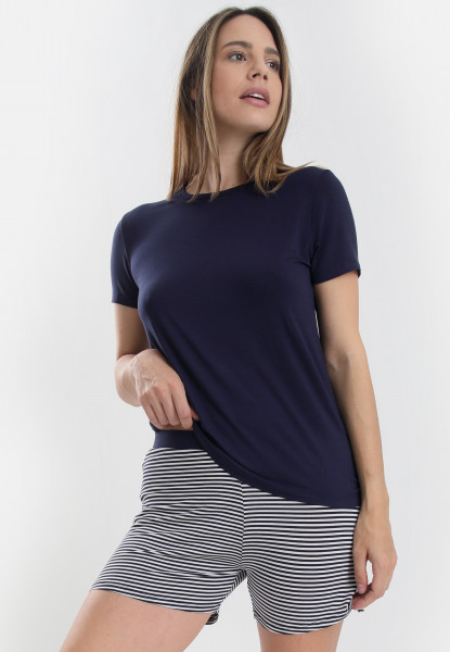 Sassamode Shirt CASUAL COMFORT STRIPE Exklusive Angebote