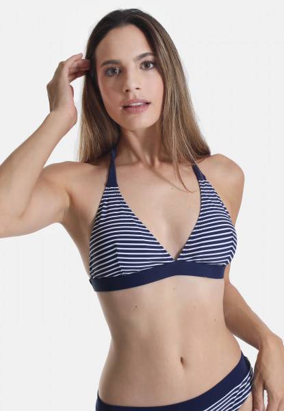 Sassamode Triangel Bikini-Top STRIPE PRINT Letzte 3 Tage