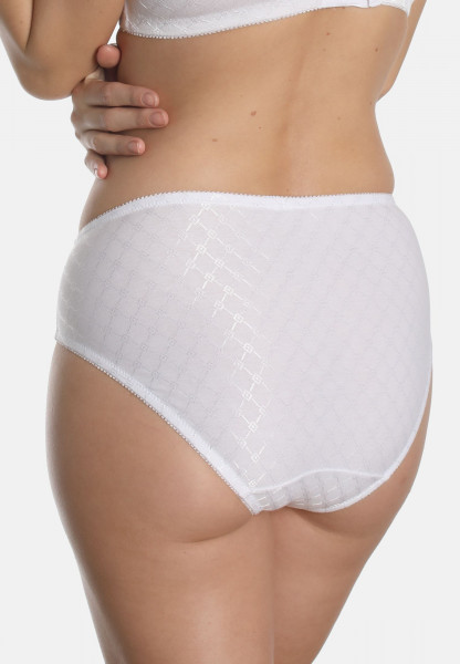 Sassamode Bodyforming Panty maxi COTTON JACQUARD Riesige Rabatte