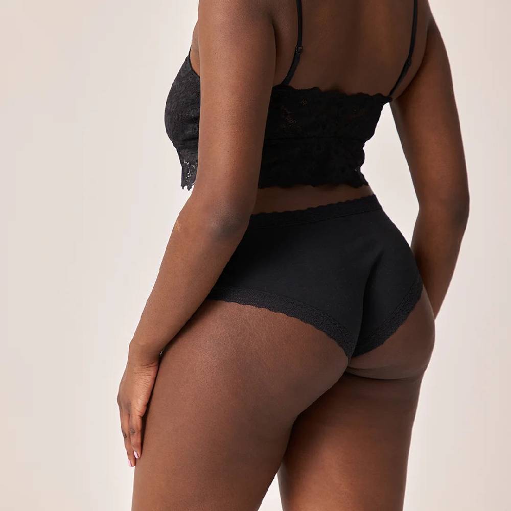 Snocks Hipster Panties mit Spitze aus Bio-Baumwolle Weihnachtsangebot