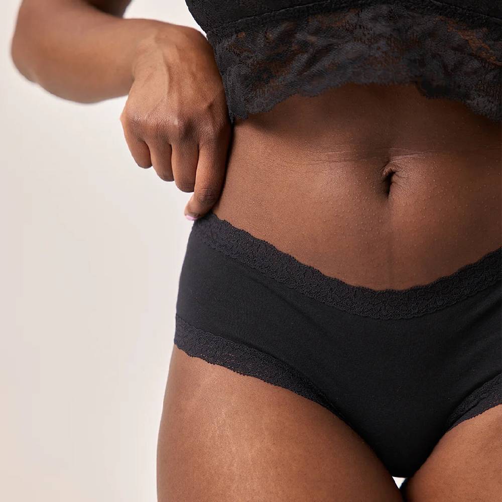 Snocks Hipster Panties mit Spitze aus Bio-Baumwolle Weihnachtsangebot