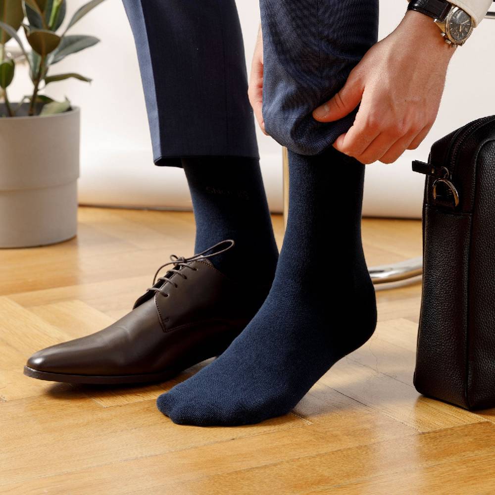 Snocks Business Socken aus Bio-Baumwolle Speichern exportieren