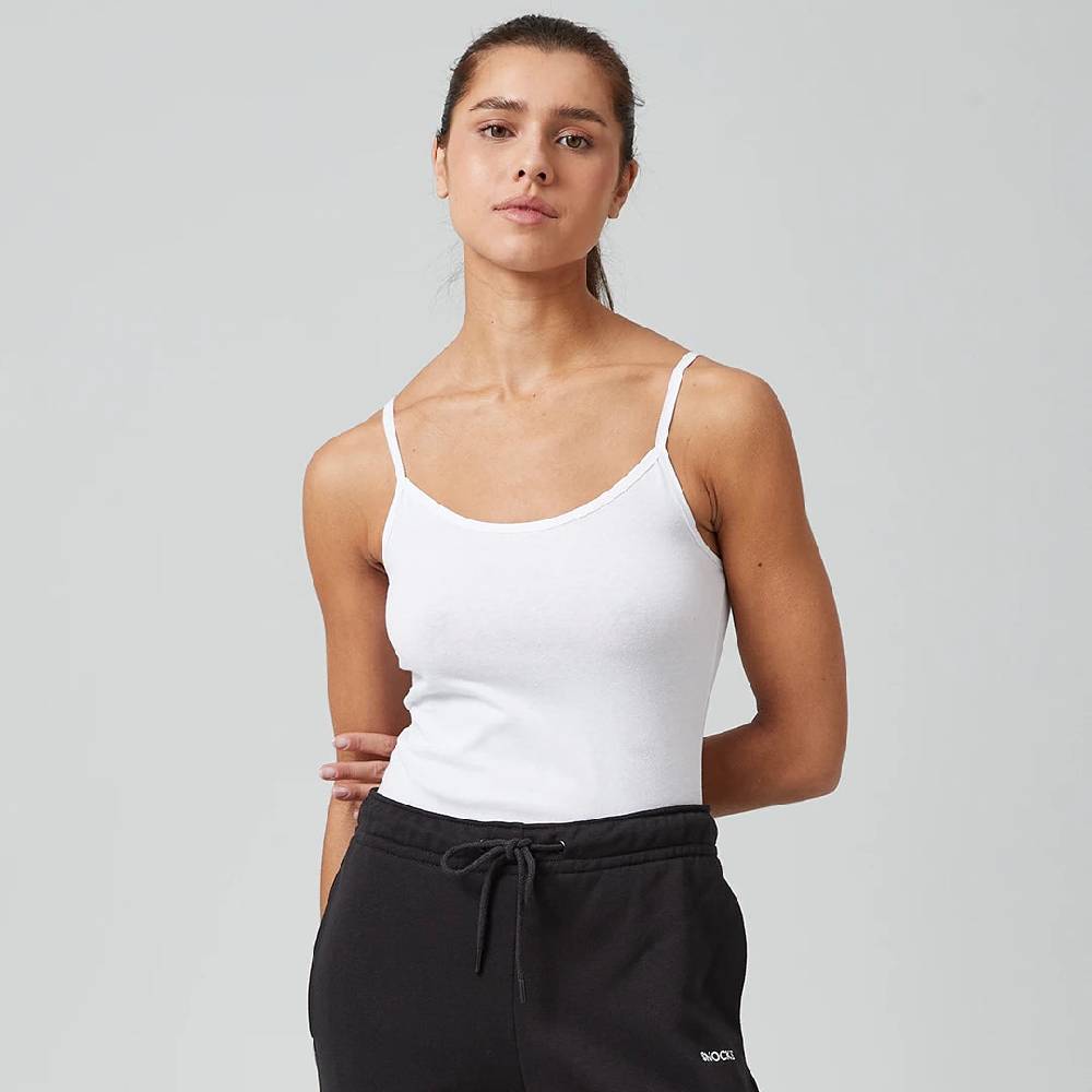 Snocks Damen Spaghetti Tops aus Bio-Baumwolle Heißer Verkauf
