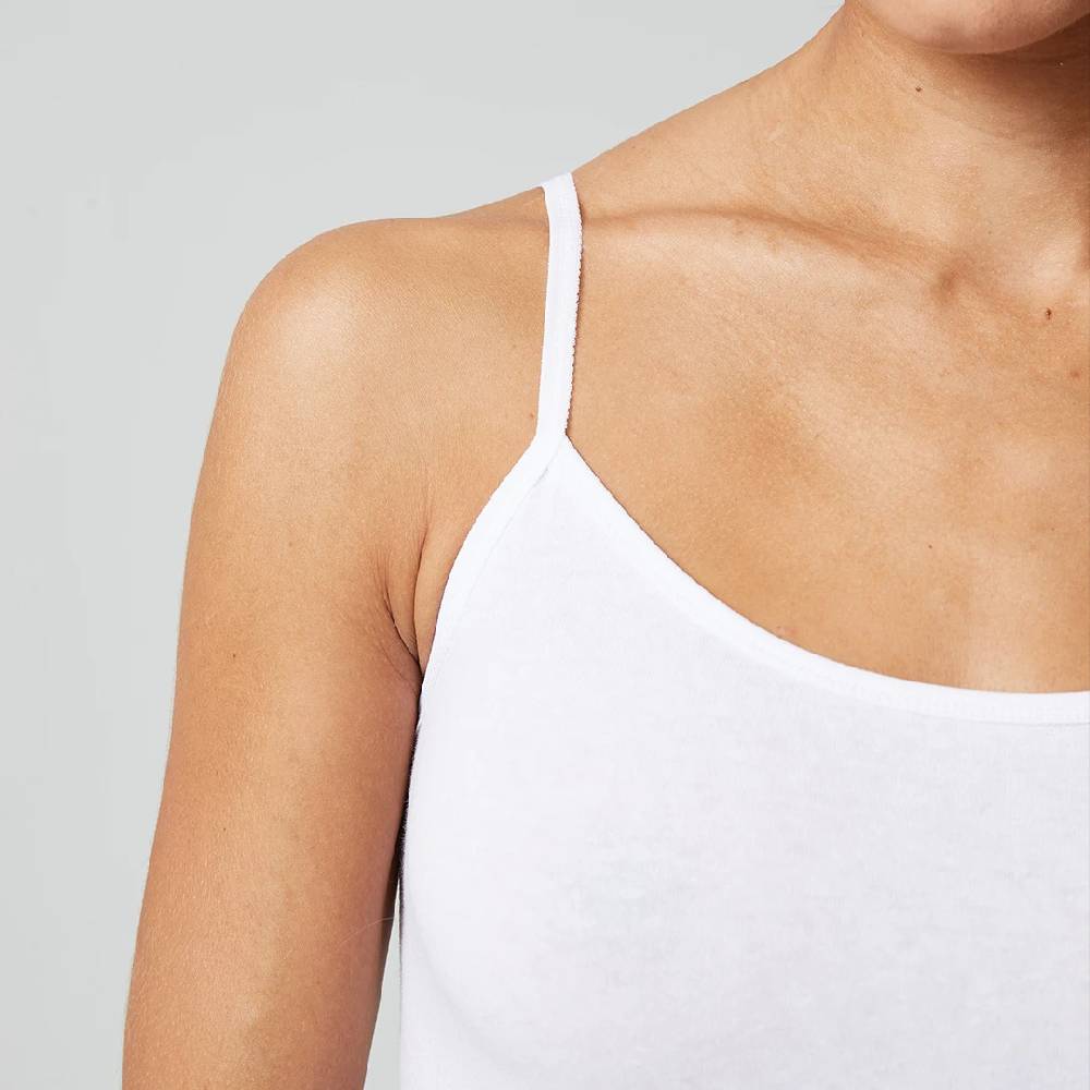 Snocks Damen Spaghetti Tops aus Bio-Baumwolle Heißer Verkauf