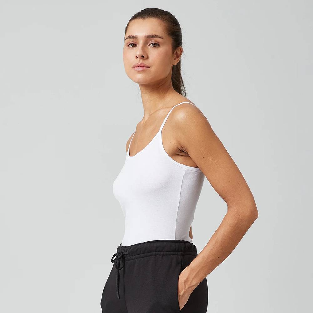 Snocks Damen Spaghetti Tops aus Bio-Baumwolle Heißer Verkauf