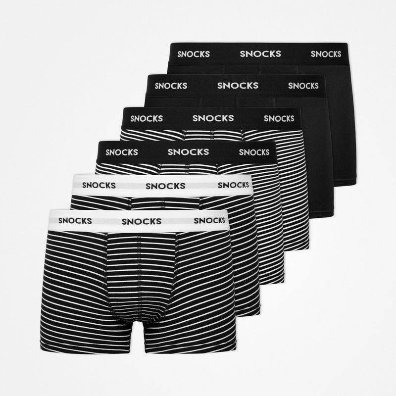 Snocks Boxershorts mit Streifen aus Bio-Baumwolle Tiefpreis