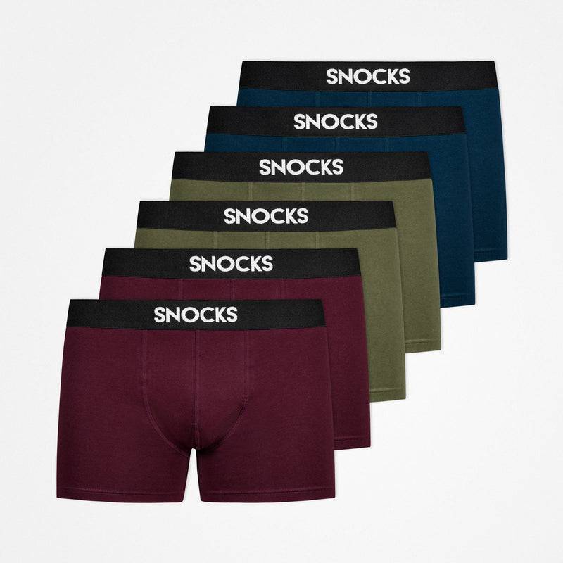 Snocks Boxershorts aus Bio-Baumwolle Kostenlose Rückgabe
