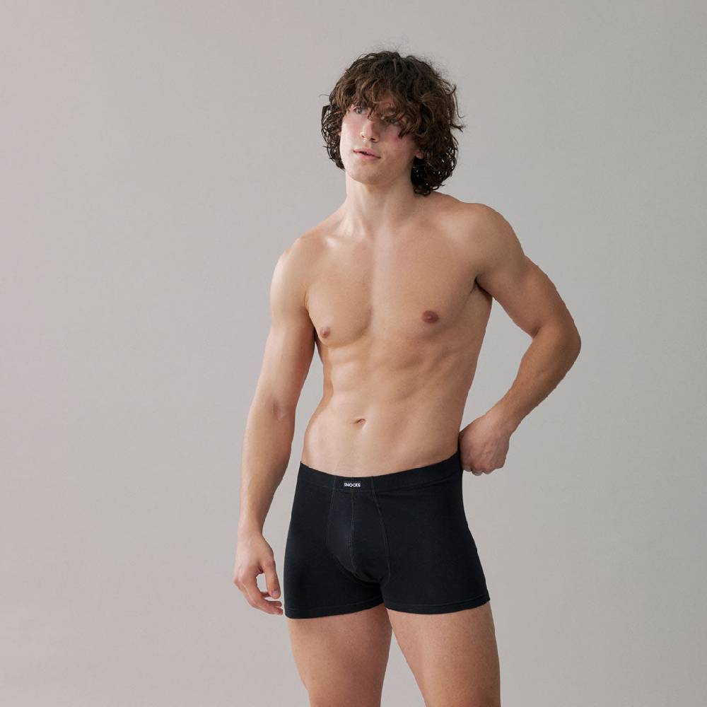 Snocks Retro Boxershorts aus Bio-Baumwolle Letzter Tag