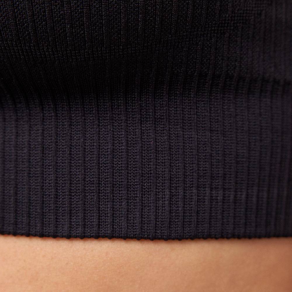 Snocks Gerippter Sport-BH aus recyceltem Polyamid Online Shopping