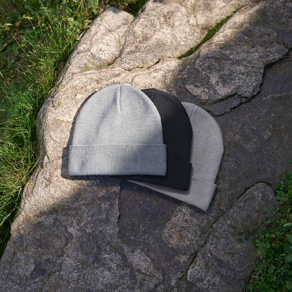 Snocks Beanie Mütze aus recyceltem Polyester Online Outlet