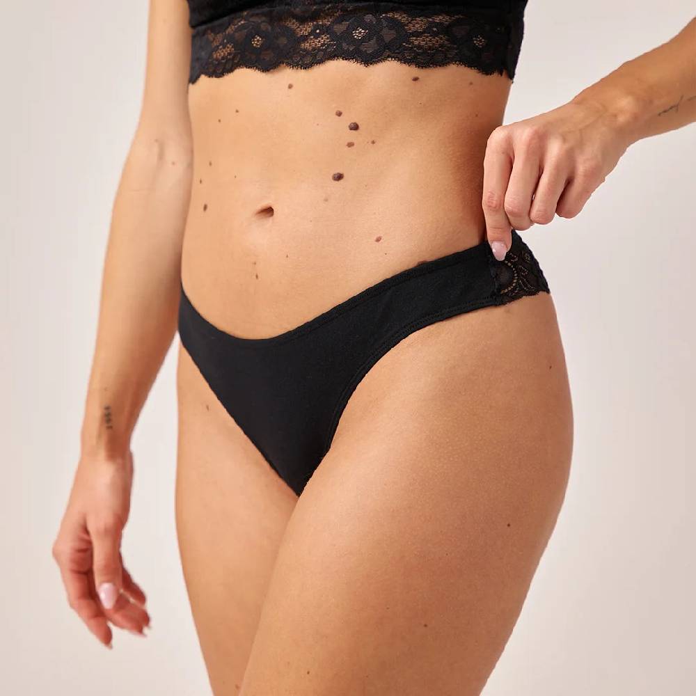 Snocks Tangas mit Spitze aus Bio-Baumwolle Sonderangebote