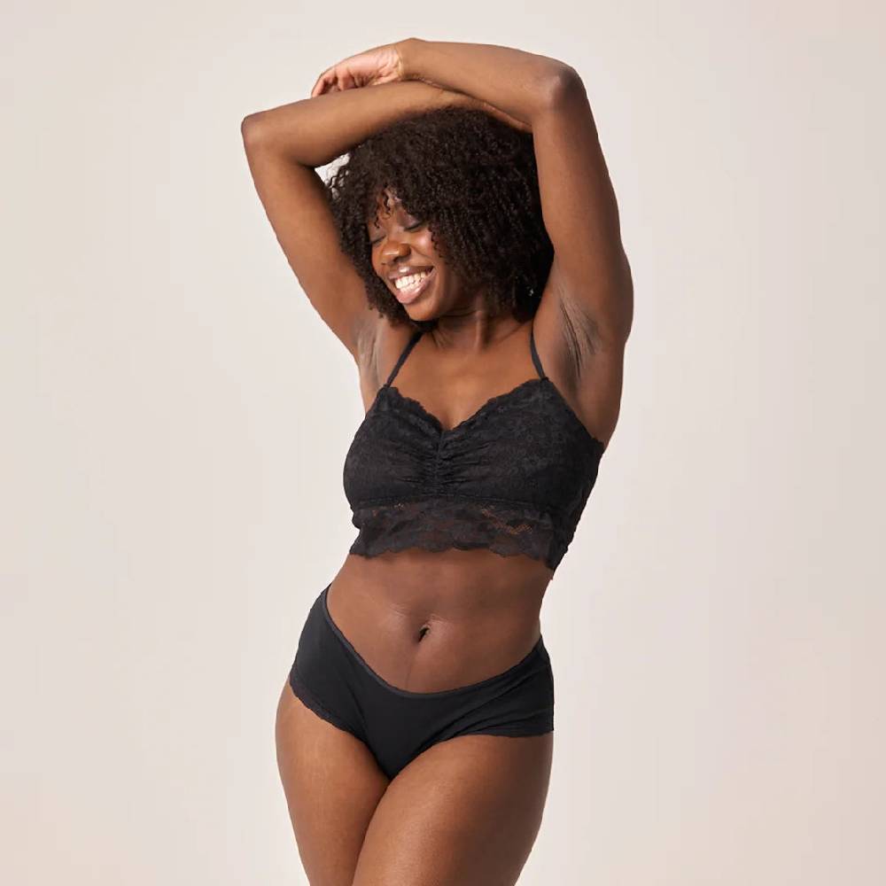 Snocks Hipster Panties mit Spitze aus Bio-Baumwolle Super Sparpreis