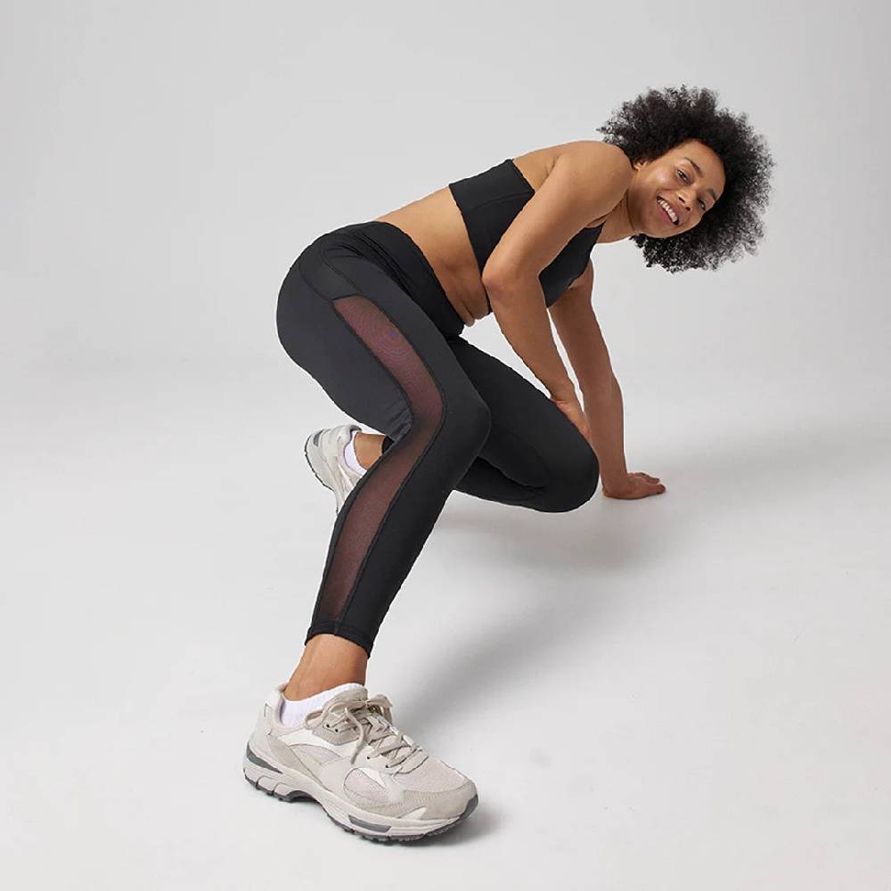 Snocks High Waist Leggings Mesh aus recyceltem Polyester Discount Store für neue Produkte