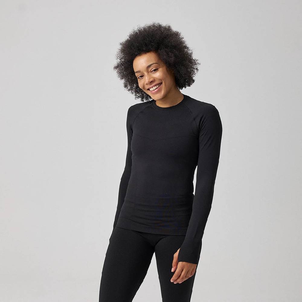 Snocks Sportshirt langarm Damen Black Friday