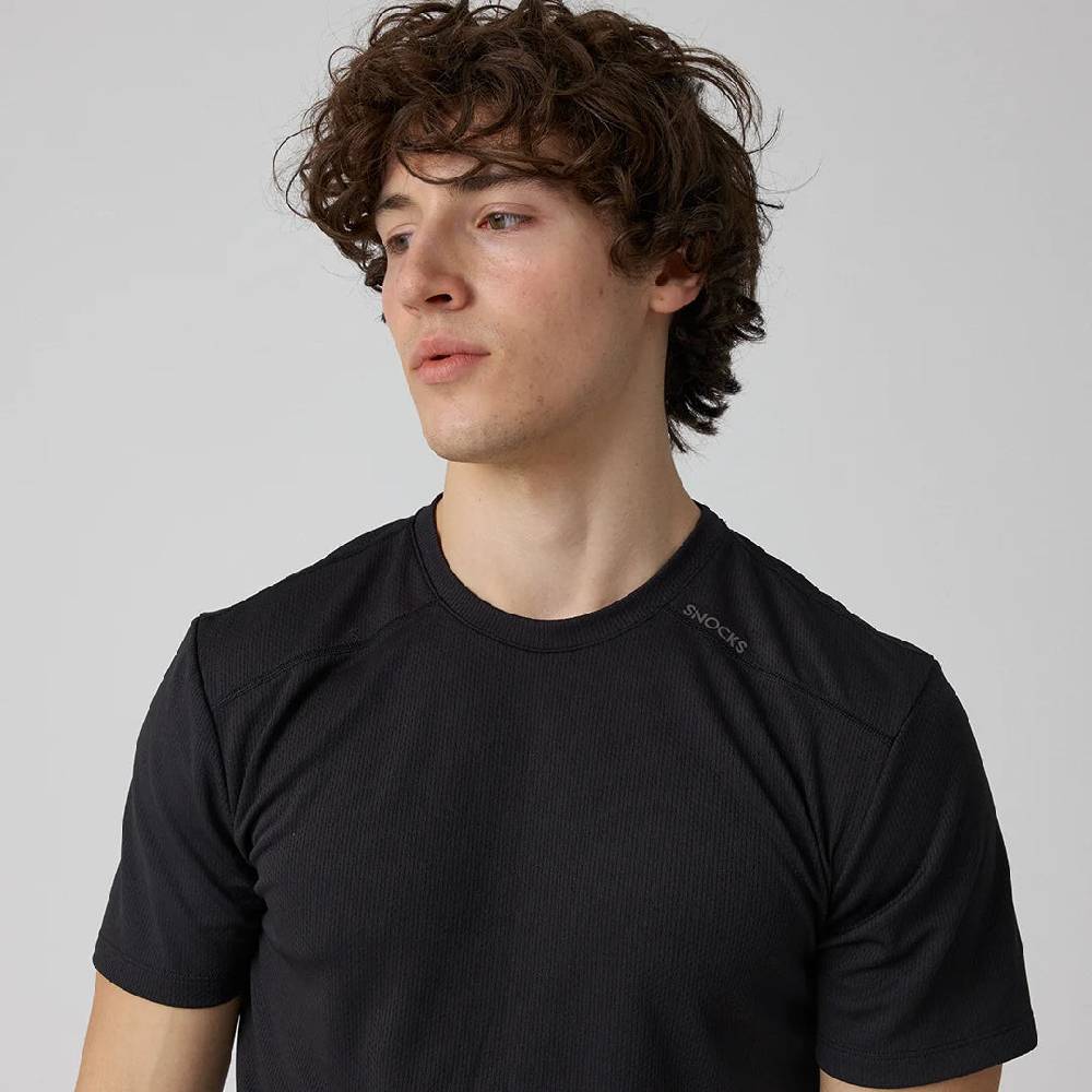 Snocks Trainingsshirt Mesh Herren aus recyceltem Polyester Große Rabatte
