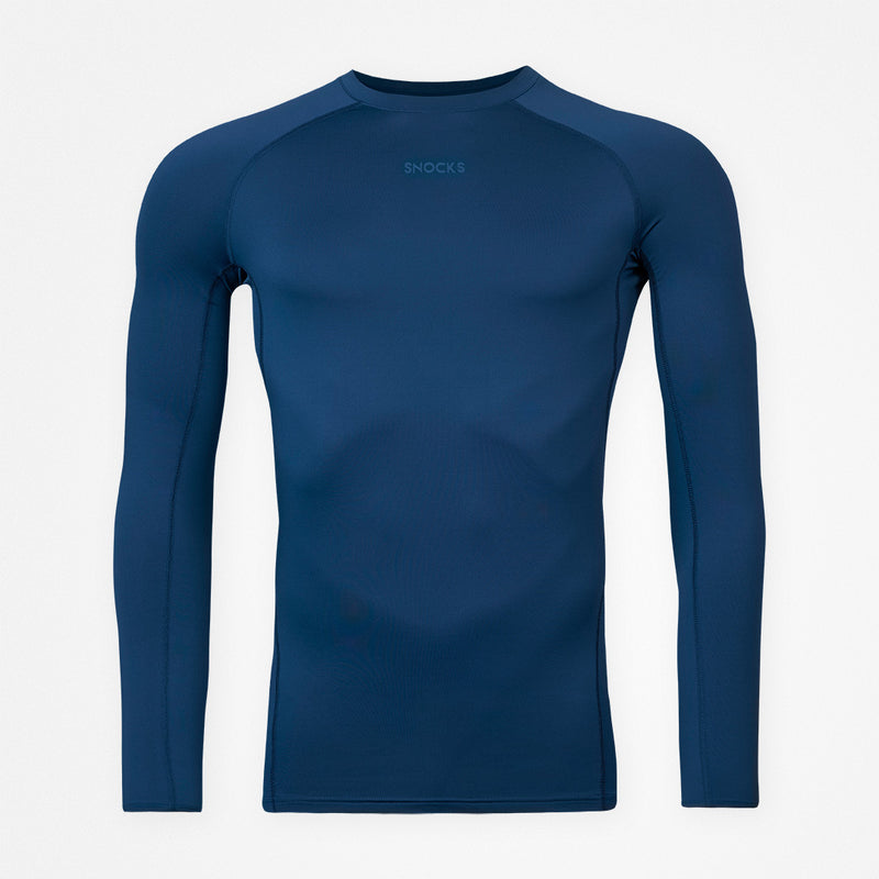 Snocks Funktionsshirt langarm Herren aus recyceltem Polyester Riesige Ersparnisse
