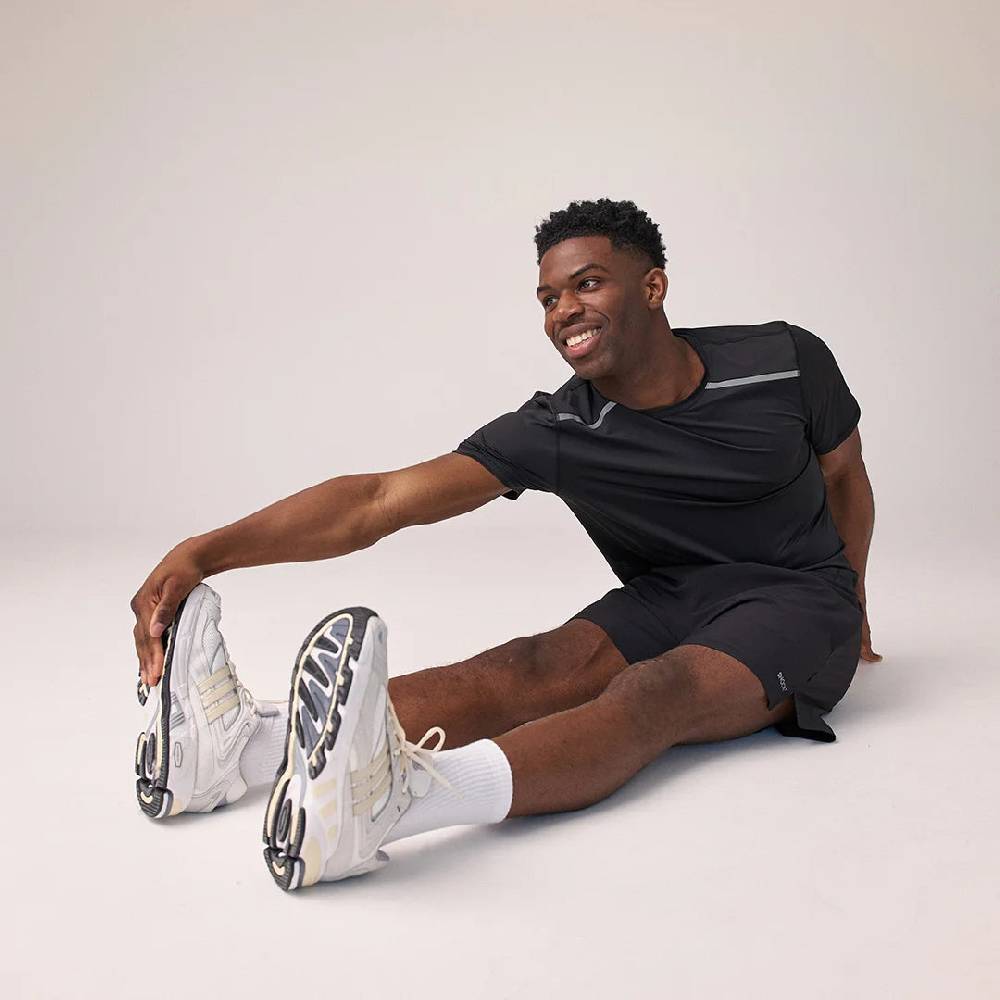 Snocks Trainingsshirt mit Reflexstreifen Herren aus recyceltem Polyamid VIP-Rabatte